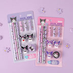 Kuromi 酷洛米文具套裝｜Sanrio 可愛角色文具組合｜學生用品
