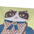 Kusuguru Japan日系貓咪插畫晴雨傘08