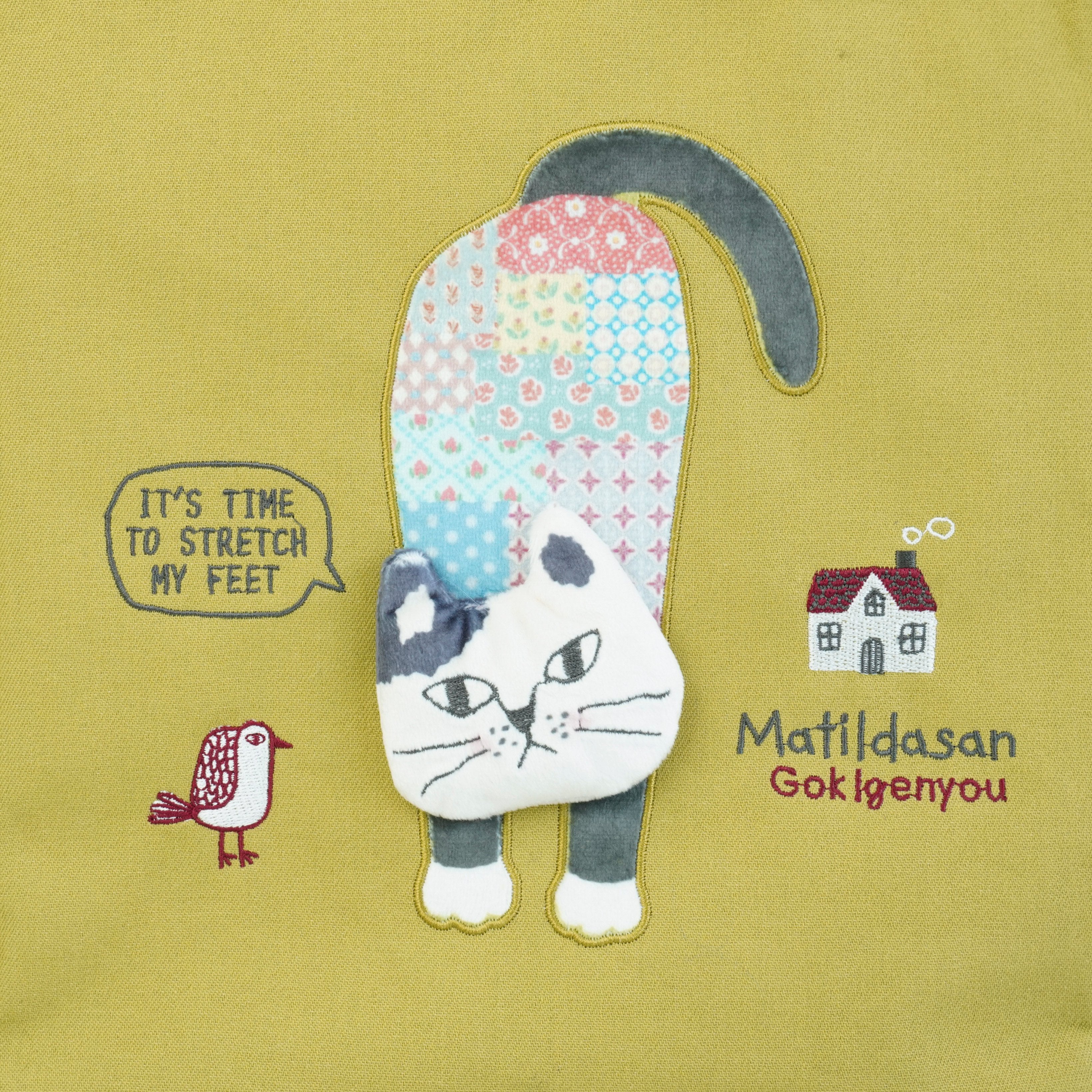 Kusuguru Matilda-san Canvas Tote Bag布料質感日本雜貨設計