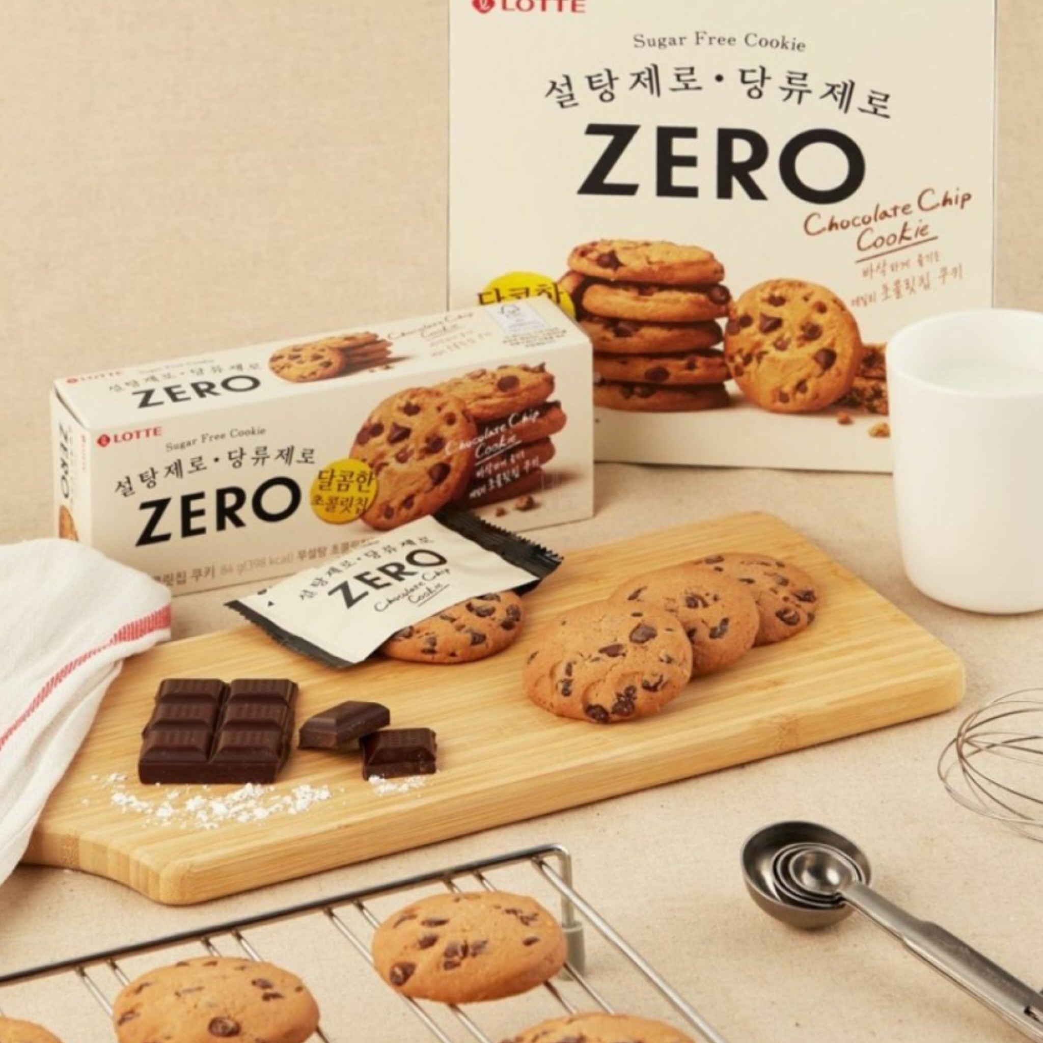 LOTTE ZERO Sugar Free 無糖朱古力曲奇 韓國製