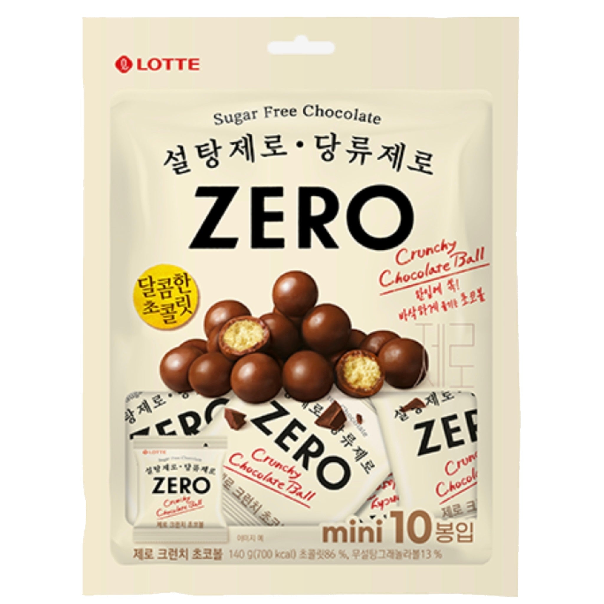 LOTTE ZERO Sugar Free 無糖朱古力零食