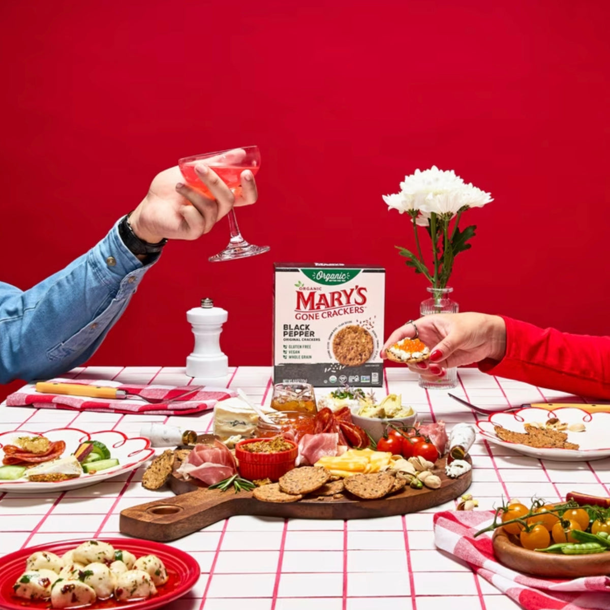 Mary's Gone 黑椒有機脆餅 有機全穀物及種籽健康零食