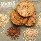 Mary's Gone 有機全穀物黑芝麻種籽脆餅 海苔健康零食