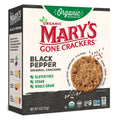 Mary's Gone Organic Super Seed Crackers 黑椒超級種籽脆餅 156g 美國製