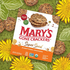Mary's Gone Organic Super Seed Everything Crackers 有機全配種籽脆餅 156g