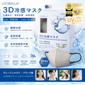 CICIBELLA 3D 冷感口罩 (柔霧灰 30枚入)