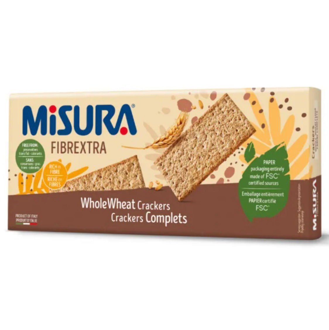 Misura雜糧克力架350g包裝 多穀物餅乾進口零食