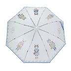多貓角色插畫8骨折疊透明雨傘