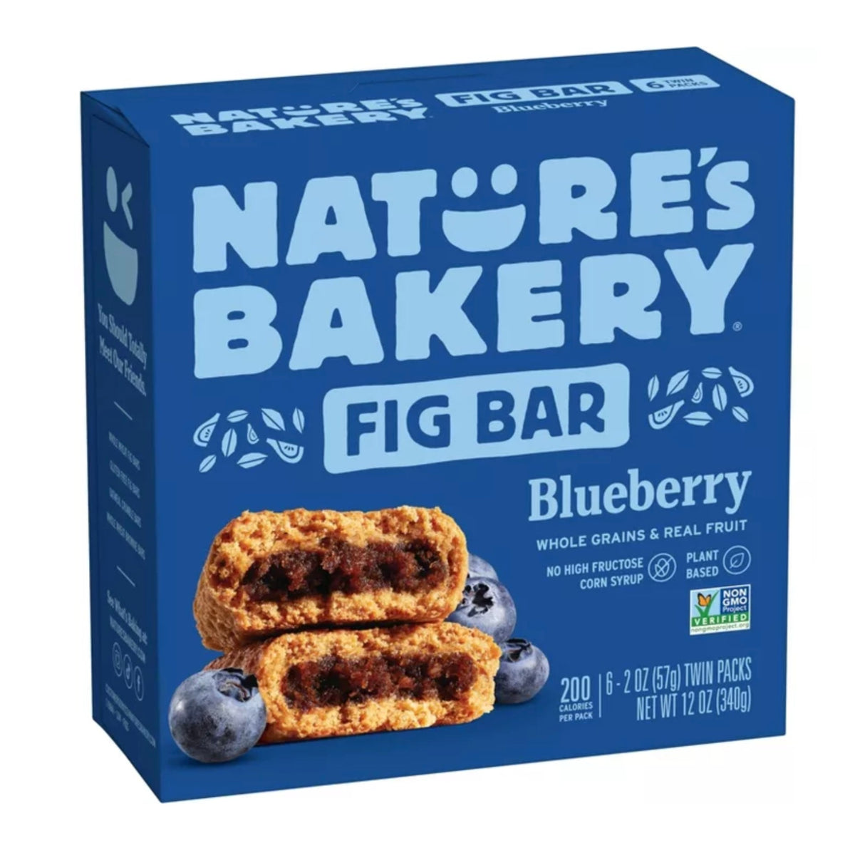 Nature's Bakery Blueberry Fig Bars 藍莓無花果軟心果條 美國製 6盒裝
