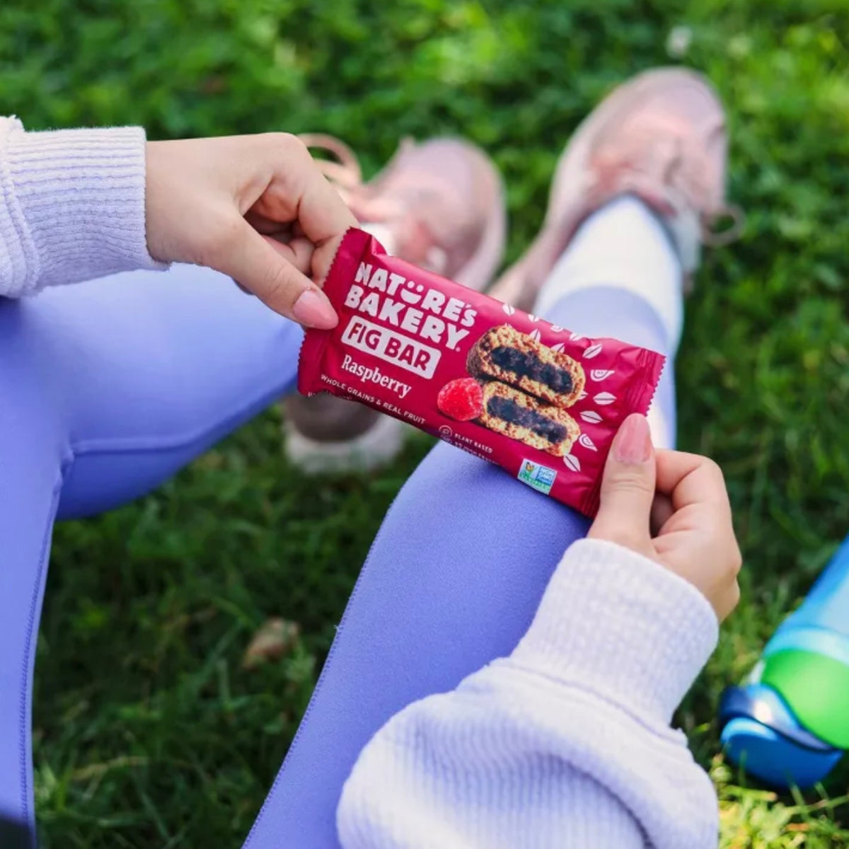 Nature's Bakery Raspberry Fig Bars Twin Pack 獨立包裝方便攜帶小食
