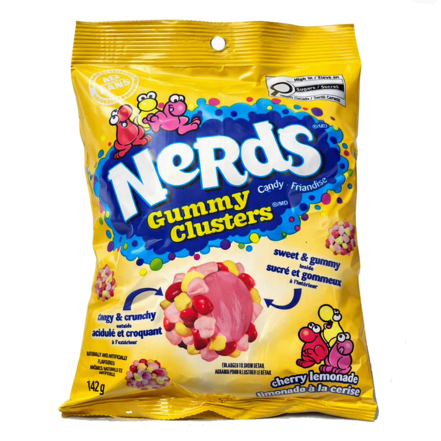 NERDS Cherry Lemonade櫻桃檸檬脆脆軟糖 外脆內Q水果糖