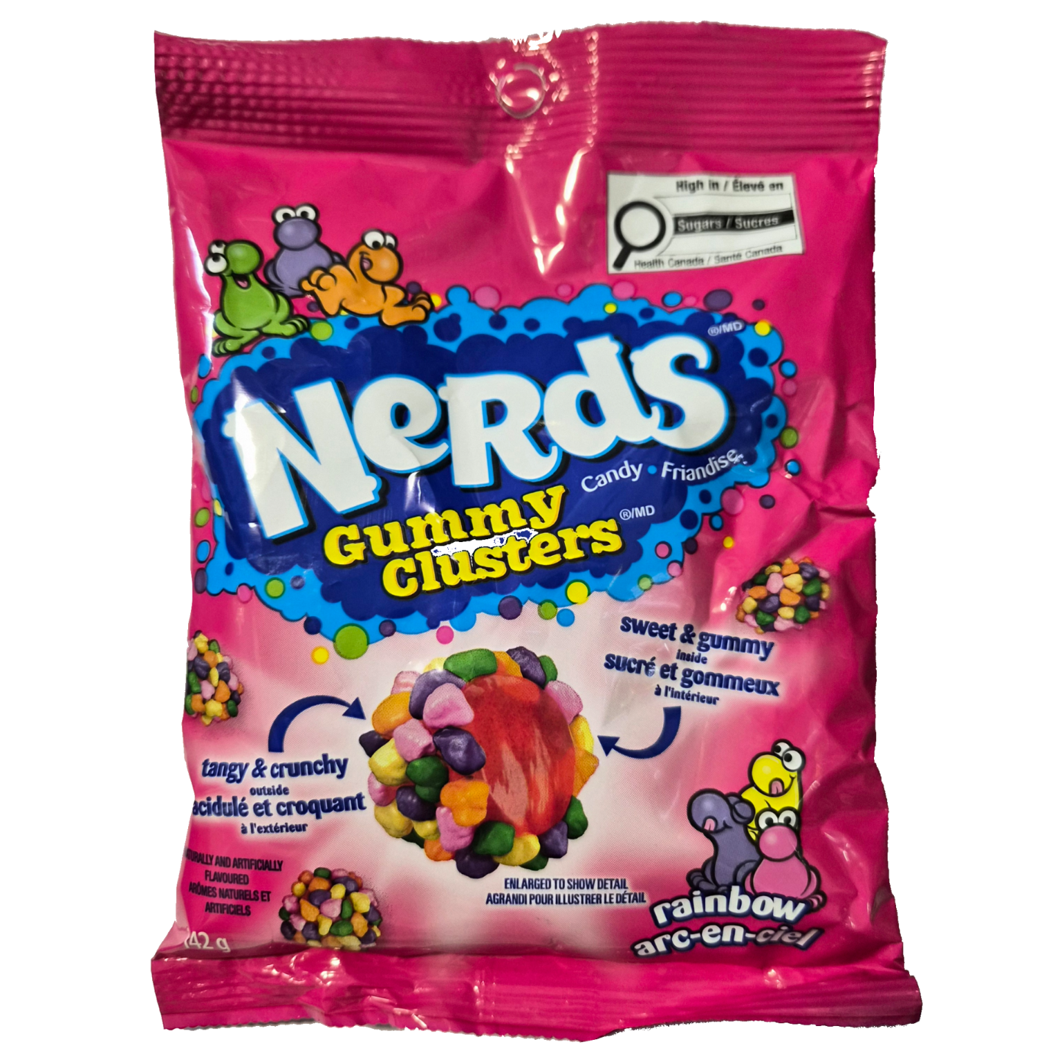 NERDS Rainbow彩虹味水果軟糖 外脆內Q 美國人氣糖果