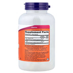 NOW Foods 煙酸 Niacin 500mg 180粒營養補充品背面及營養資料
