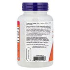 NOW Foods 煙酸 Niacin 500mg 90粒營養補充品營養標示

