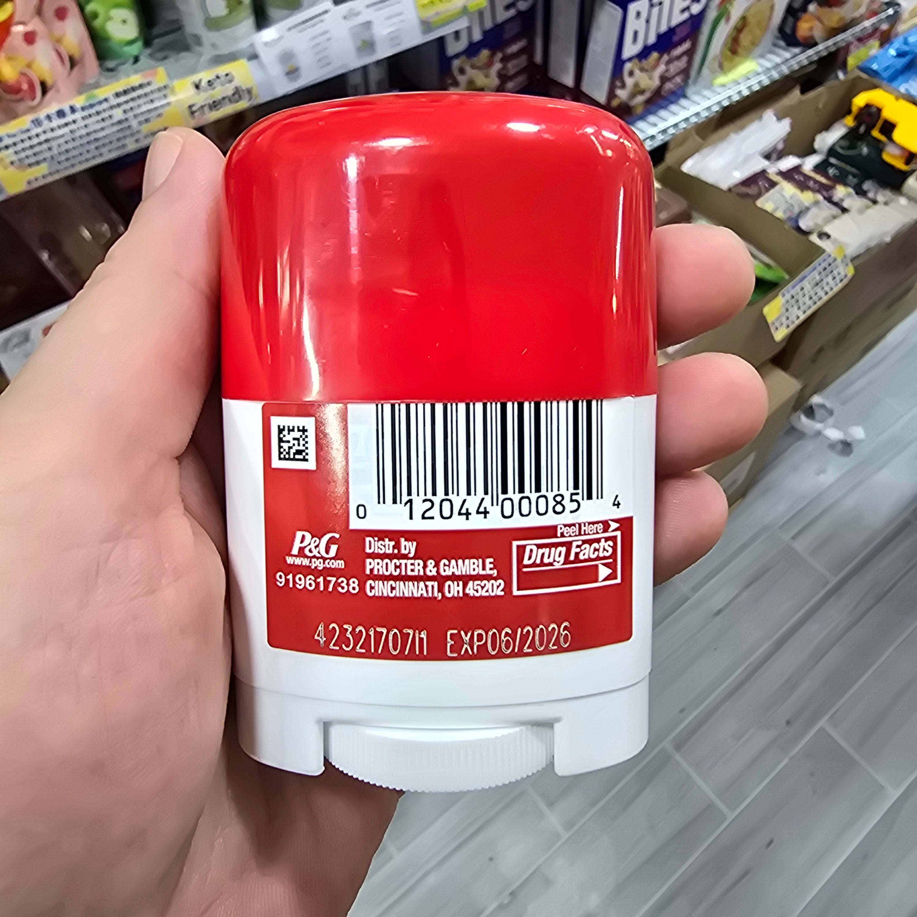 Old Spice Pure Sport 男士除臭棒｜14g 美國版個人護理產品
