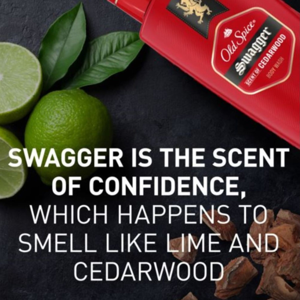 Old Spice Swagger 沐浴露｜Cedarwood 雪松木香｜男士沐浴露
