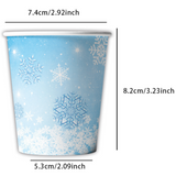 紙杯紙碟-雪花