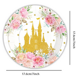 紙杯紙碟-金色城堡