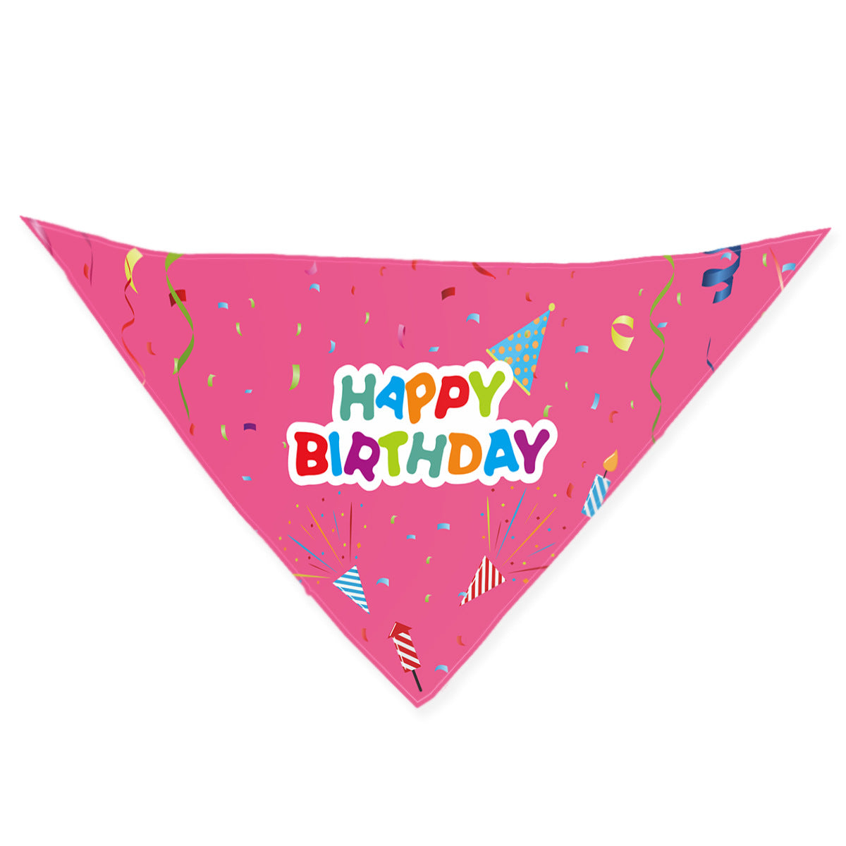 狗狗貓咪寵物生日派對圍巾 Happy Birthday