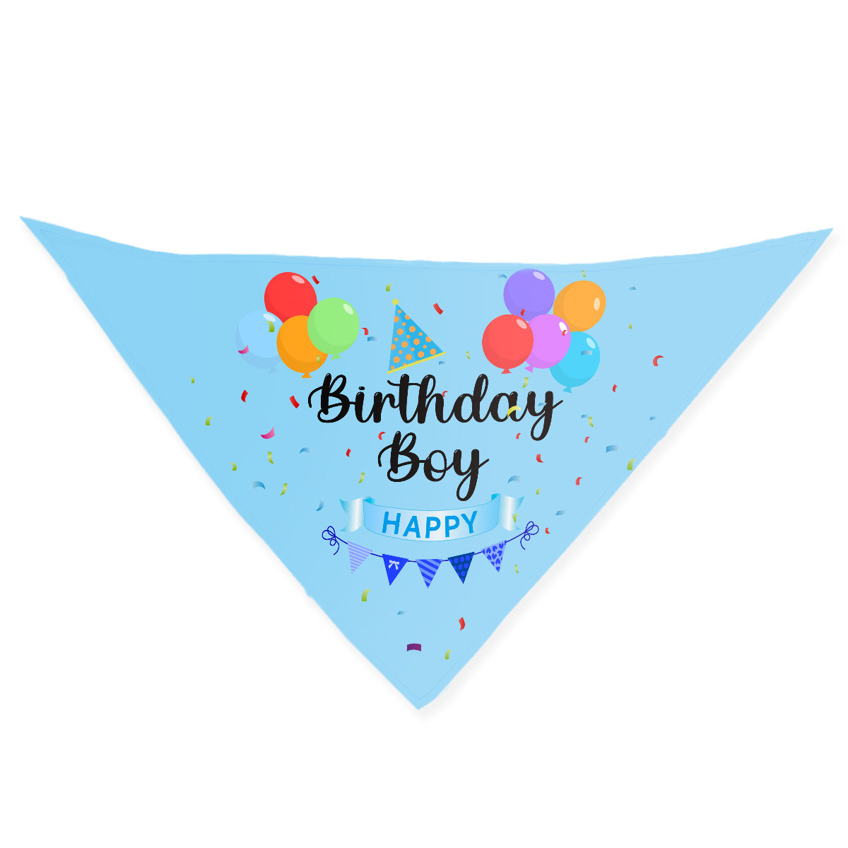 寵物生日圍巾 氣球造型生日設計