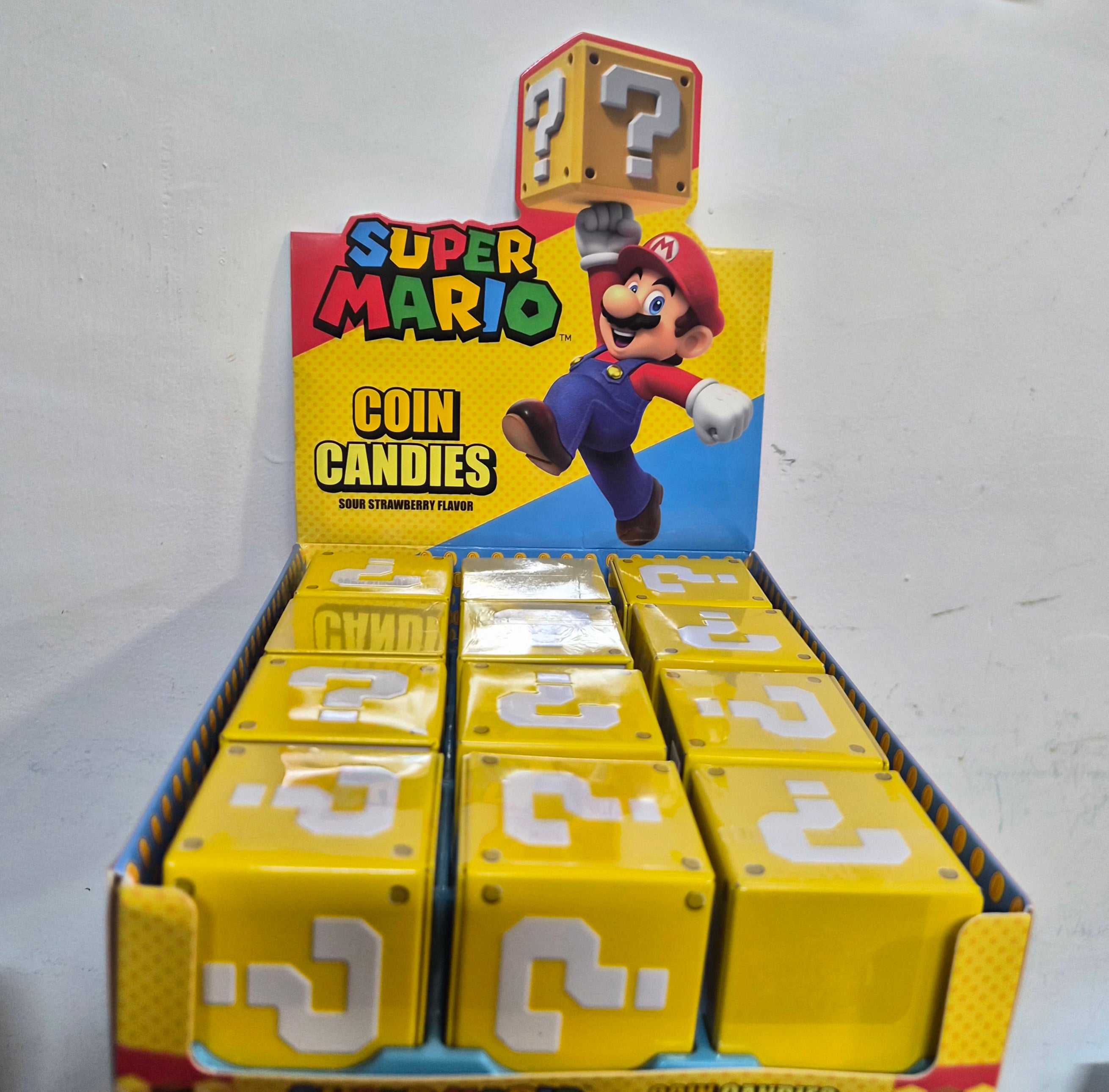 Super Mario Tin Candy - Coin Candies