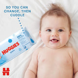 Huggies 99% 純水嬰兒濕紙巾 56片裝(🇬🇧英國製)