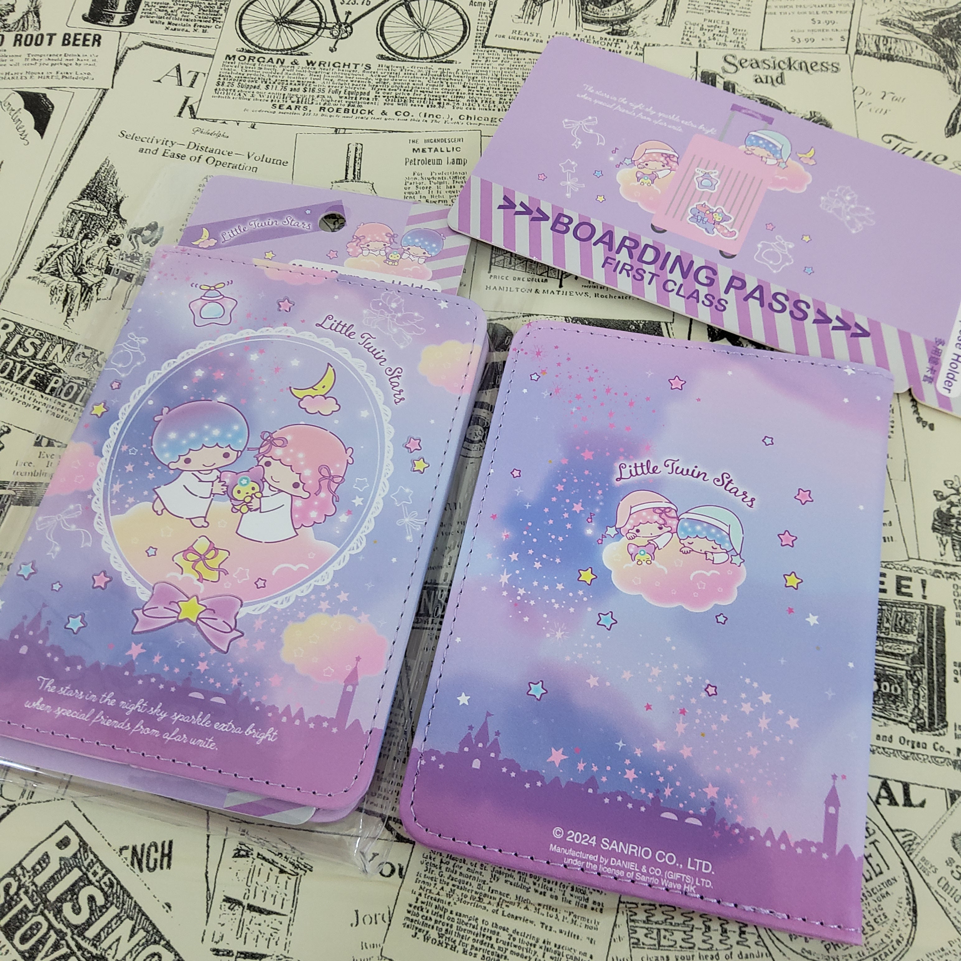 Little Twin Stars 多用途卡套,護照套