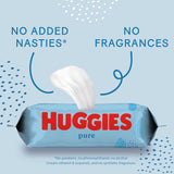 Huggies 99% 純水嬰兒濕紙巾 56片裝(🇬🇧英國製)