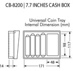 Carl Cash Box (CB-8200)