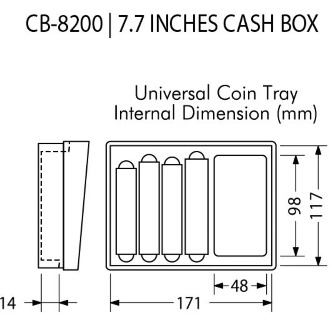 Carl Cash Box (CB-8200)