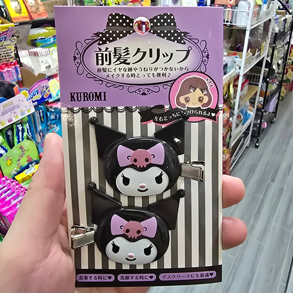 Kuromi 頭型髮夾(日版)