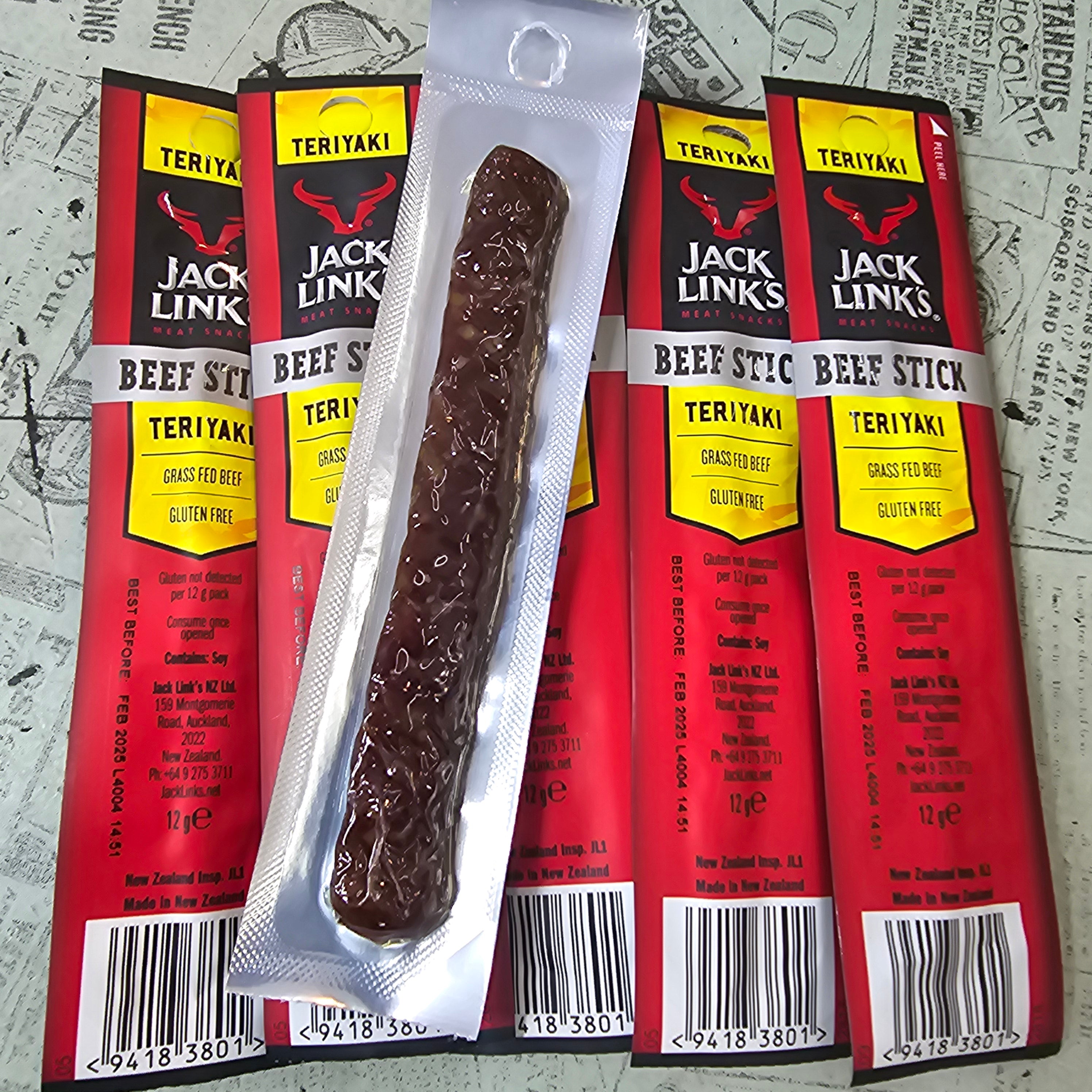 紐西蘭Jack Link's 日式燒汁味牛肉條 (5件裝)