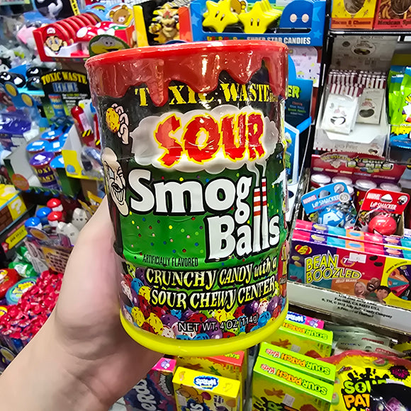 Toxic Waste Sour Smog Balls Candy (✈️美加直送)