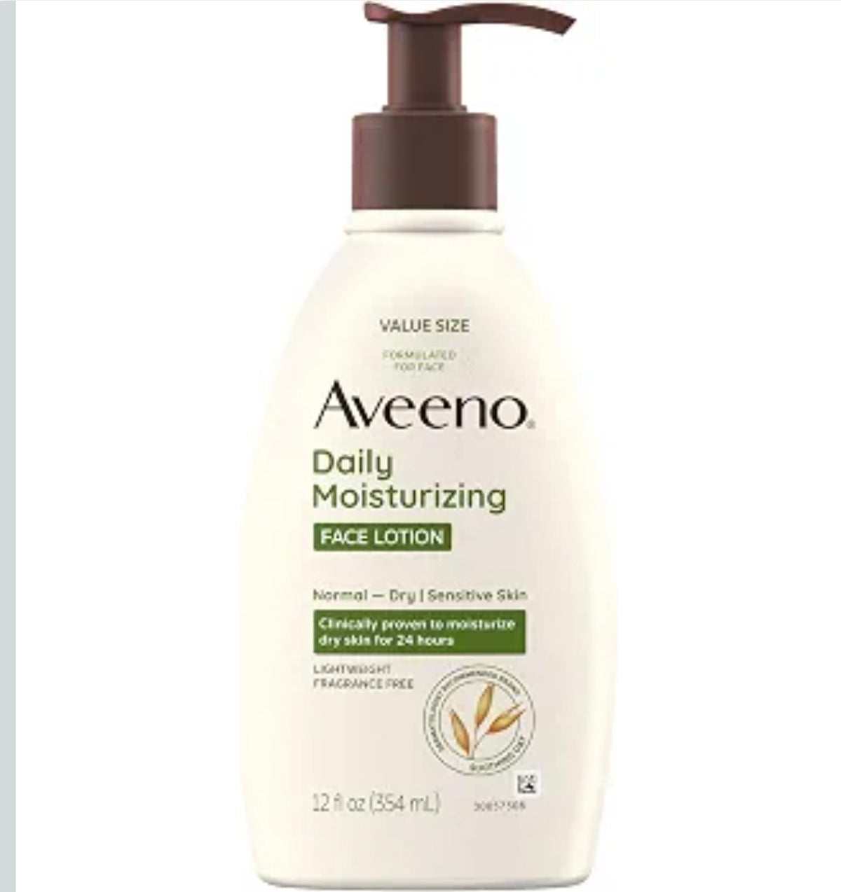 Aveeno 面部及頸部潤膚霜354mL(美加直送✈️)