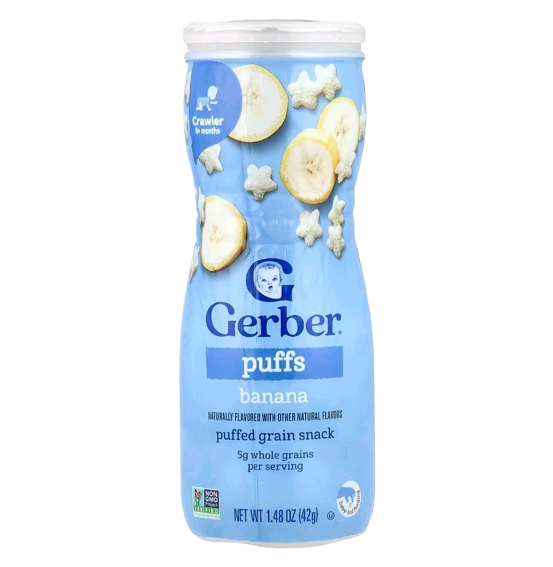 Gerber Snacks for Baby (Banana Puffs)