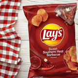 Lays 美國南部燒烤口味薯片184g(美國製)