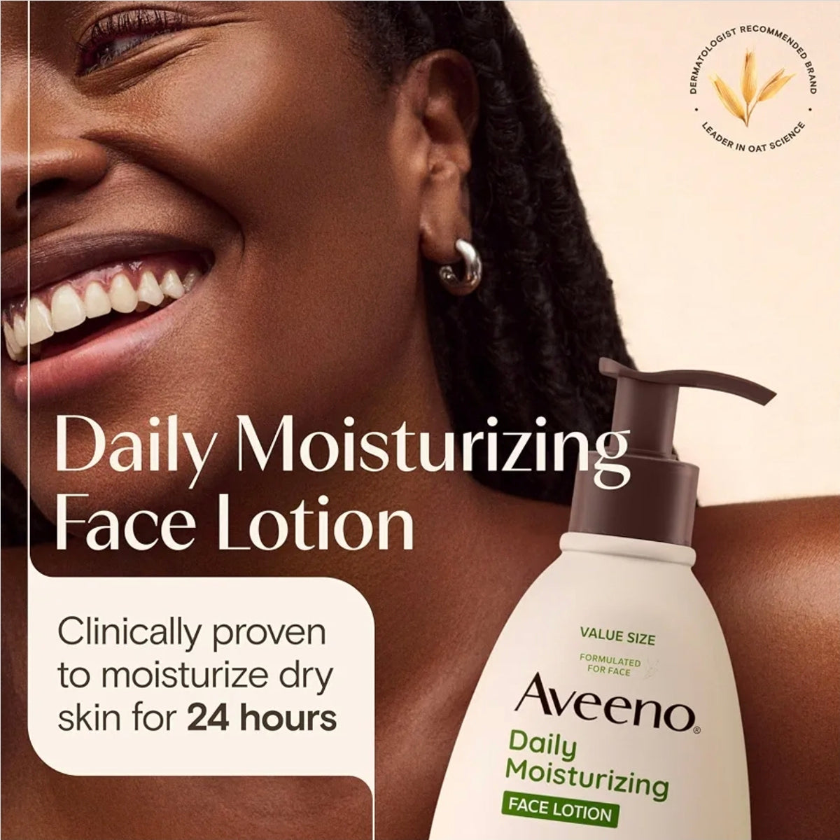 Aveeno 面部及頸部潤膚霜354mL(美加直送✈️)