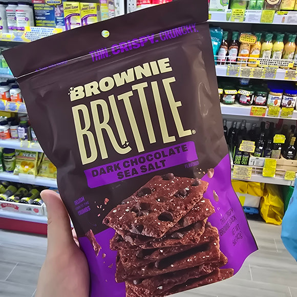 Sheila G. Brownie Brittle Dark Chocolate Sea Salt 142g