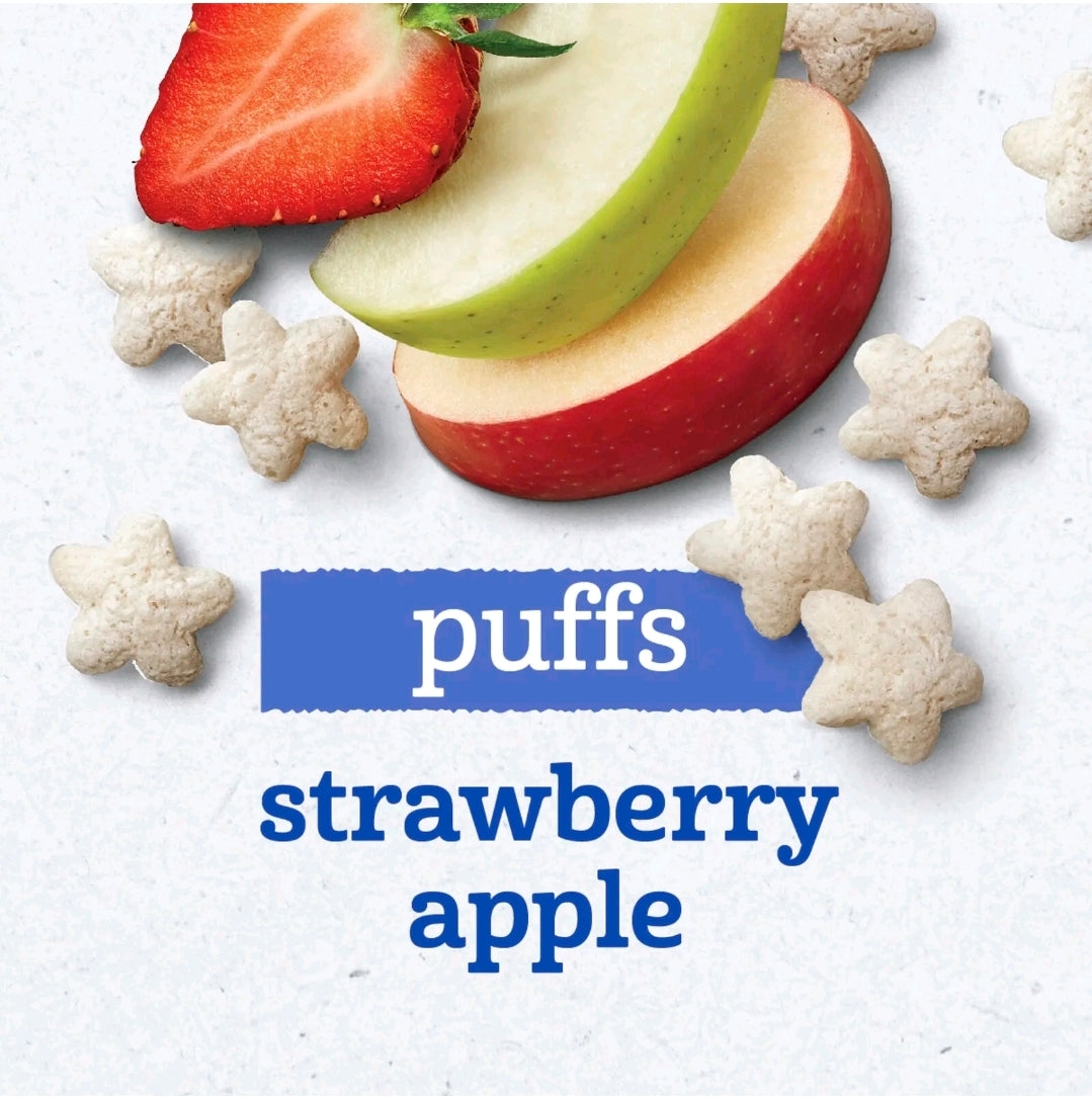 Gerber Snacks for Baby (Strawberry Apple Puffs)