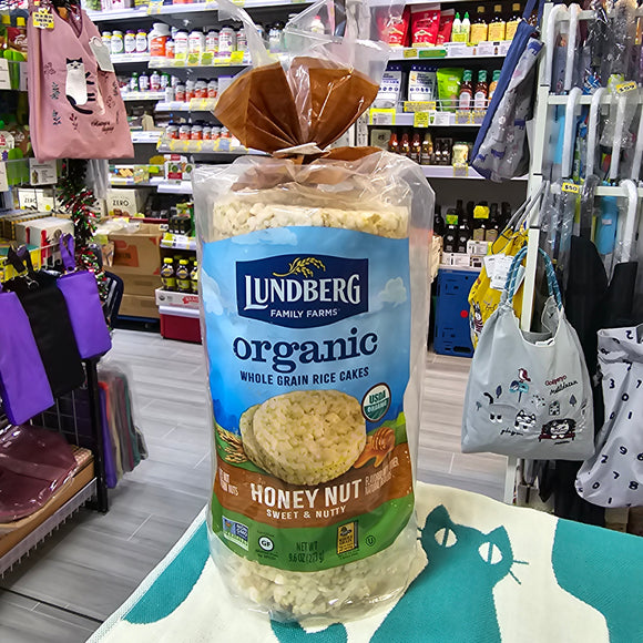 Lundberg Rice Cakes Honey Nut 273g