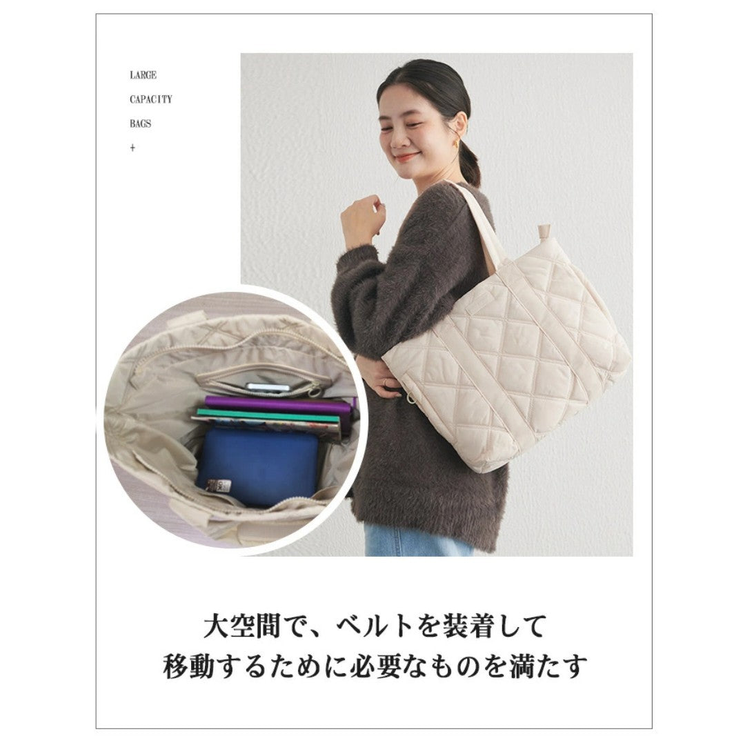 Rose Noire可水洗輕量托特包