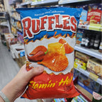 Ruffles Flamin Hot 特辣波浪薯片184.2g｜Flamin Hot Potato Chips｜美國製
