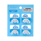 Sanrio 玉桂狗 Cinnamoroll 心形迷你抓夾4枚入 日版