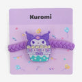 Sanrio Kuromi 酷洛米杯子蛋糕造型紫色髮圈