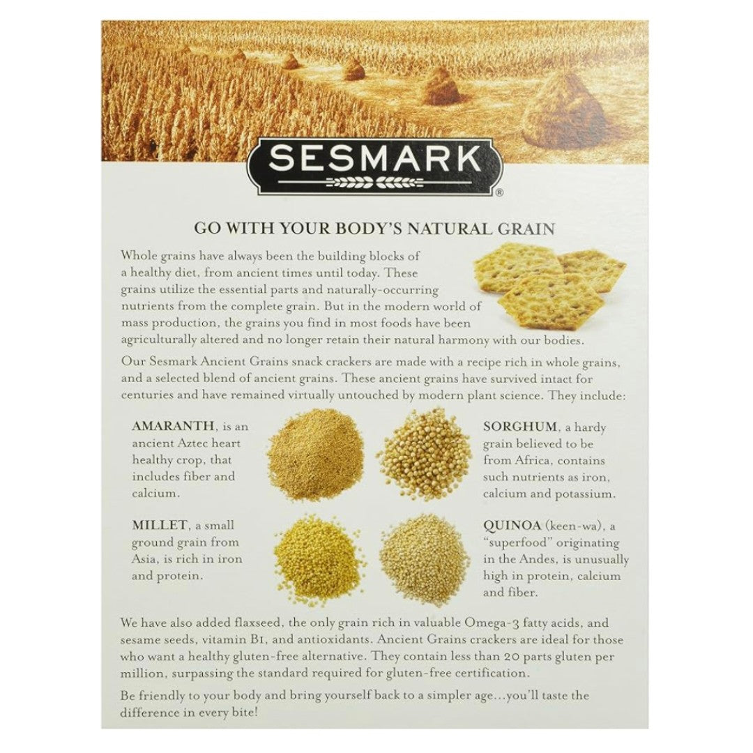 Sesmark Non-GMO 非轉基因天然穀物脆餅
