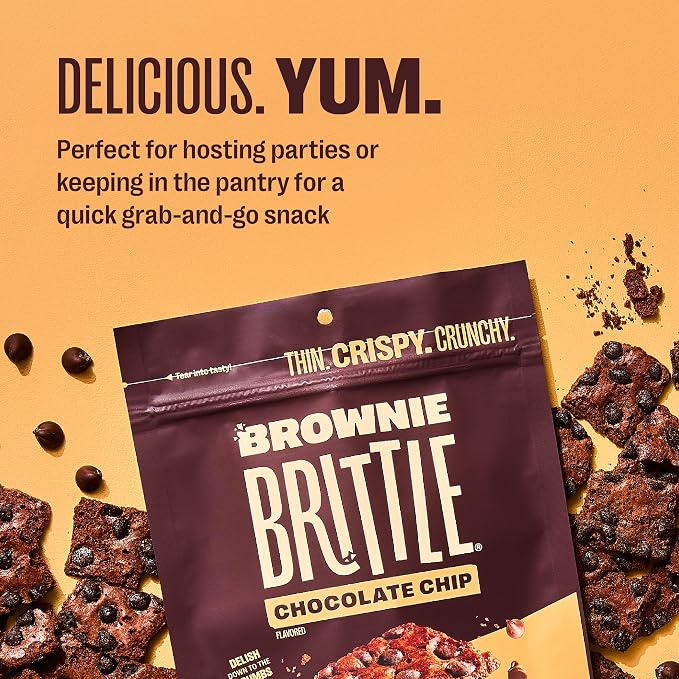 Sheila G Chocolate Chip Brownie Brittle 朱古力粒布朗尼美式零食
