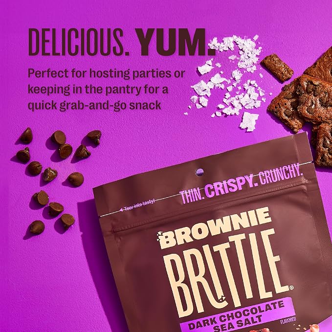 Sheila G. Dark Chocolate Sea Salt 深朱古力海鹽 Brownie Brittle 脆片
