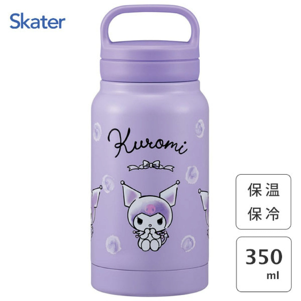 Skater Kuromi酷洛米350ml不鏽鋼保溫瓶日本版