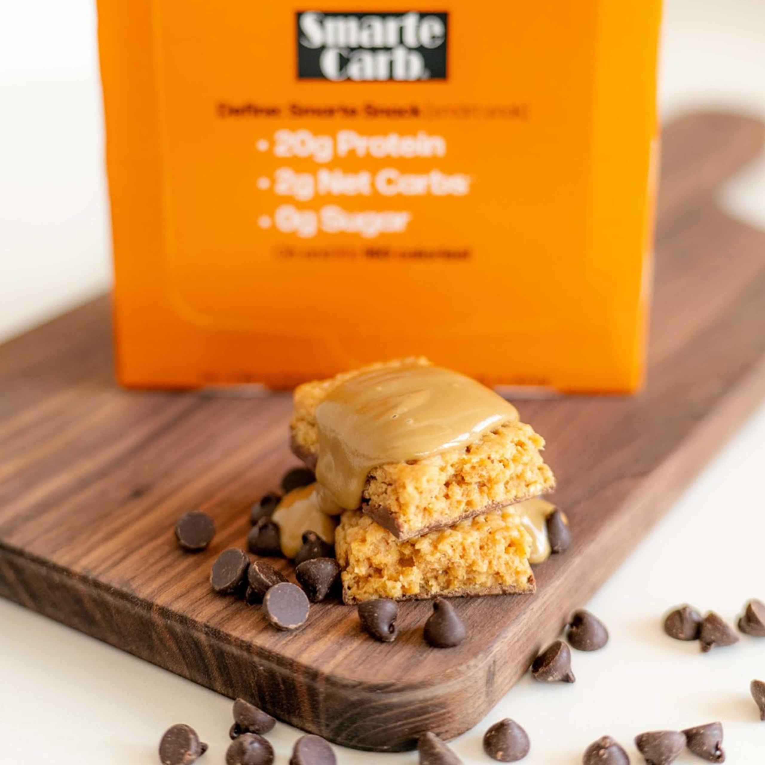 Smarte Carb Peanut Butter Crunch 0克糖低碳水化合物能量棒