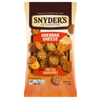 美國Snyders芝士夾心脆餅 Cheddar Cheese Filled Pretzel Sandwiches 226g